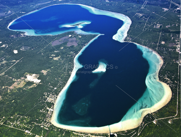 Higgins (Looking North) in Roscommon County, Michigan
